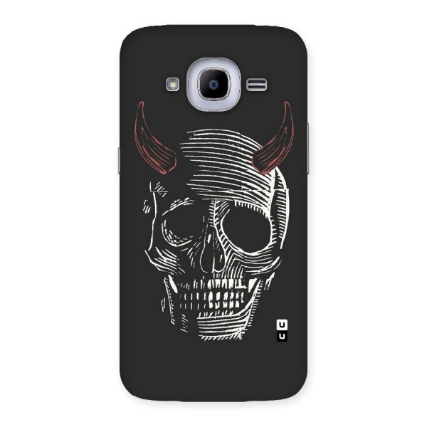 Spooky Face Back Case for Samsung Galaxy J2 2016